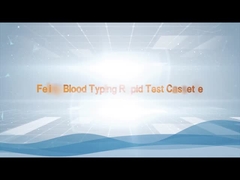 Tam Kan Veteriner Hızlı Test Kits Kedilerin Kan Tipleme Hızlı Test Kaseti