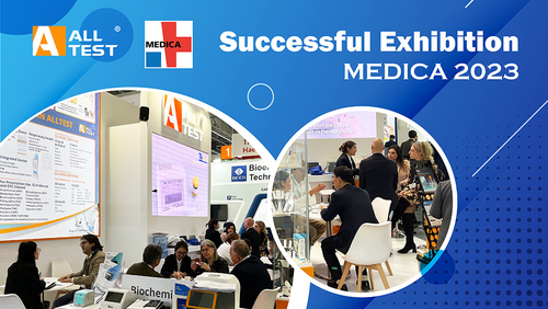 Latest company news about AllTest, MEDICA 2023'de başarılı oldu.