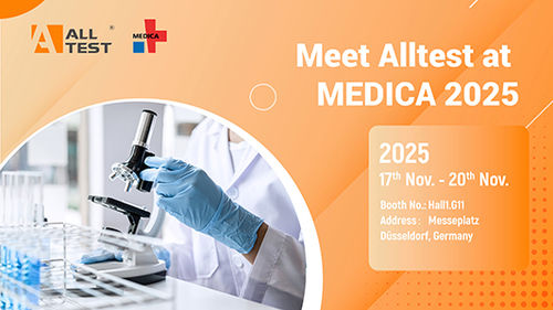 Şirketle ilgili en son haberler Alltest ile MEDICA 2025'te Tanışın