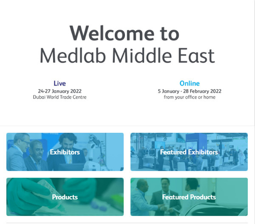 Şirketle ilgili en son haberler ALLTEST, Medlab Middle East 2022 Online Fuarına Katılıyor
