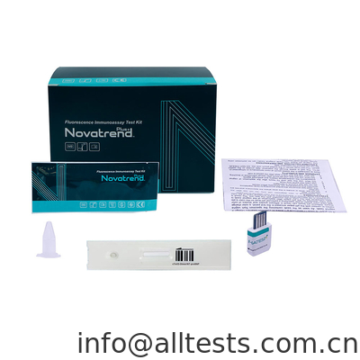 Good price Kardiyovasküler Hastalıklar için Tam Floresans Immunoassay Test Kaseti Kardiyolojik troponin taraması çevrimiçi