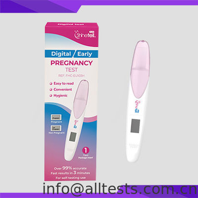 İyi bir fiyat. Dijital Erken Gebelik Testi Kendi Kendine Test İdrar Örneği çevrimiçi
