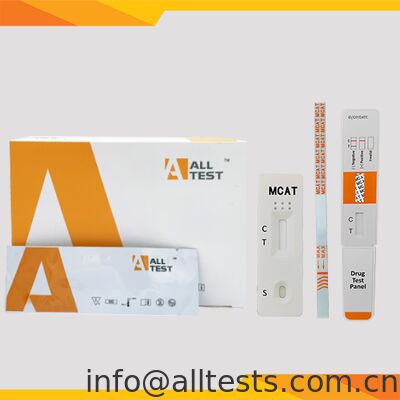 İyi bir fiyat. Methcathinone Test MCAT Yüzey Test Kütesi 5 Dakikada Sonuçlar 500 ng/mL Kesim ve Kolay Görsel Yorum çevrimiçi