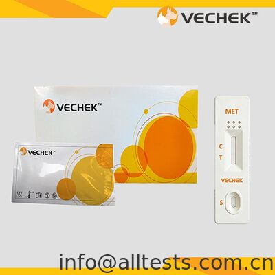 İyi bir fiyat. 5 Dakika Okuma Süreli Köpek Kedi İdrarı İçin MET Hızlı Test Yüksek Doğruluk Ekipman Gerektirmez çevrimiçi