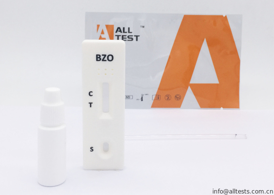 Good price Oxazepam BZO Uyuşturucu Bağımlılığı Test Kiti Tek Adım Kaset OEM ISO13485 / CE Tam Kan / Serum / Plazma çevrimiçi