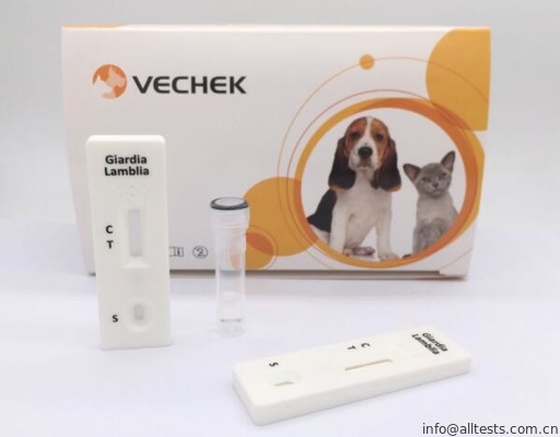 Good price Rahat Köpek Giardia Lamblia Hızlı Teşhis Seti Kaseti Basit ve Hızlı çevrimiçi