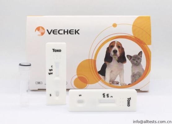 Good price Toxo IgG / IgM Antikor Kaseti Hızlı Test Kitleri Yüksek Hassasiyet Hızı çevrimiçi