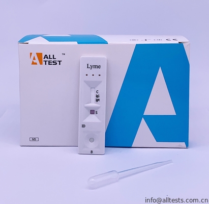 Good price AllTest Lyme IgG / IgM Enfeksiyon Hastalıkları Testi ILY - 402 24 Ay Ömrü çevrimiçi