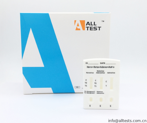 Good price CE Rdt Kiti Norovirüs Rotavirüs Adenovirüs ve Astrovirüs Kombo Teşhis Testi çevrimiçi