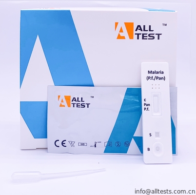 Good price Yüksek Özgüllük Sıtma Pf / Pan.  Kandaki Hızlı Test Kaseti / Kiti çevrimiçi
