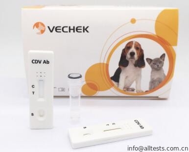 Good price Canione Distemper CDV Antikoru Hızlı tanı Kaset kitleri Serum / Plazma Yüksek Hassasiyet çevrimiçi