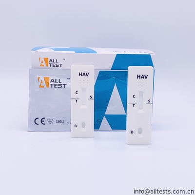 Good price Yüksek Özgünlük ile Serum / Plazma HAV IgM Hızlı Test Kitleri Bir Adım çevrimiçi