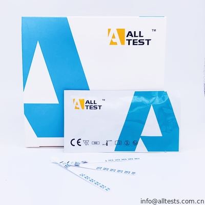 Good price Doğru Strep A Hızlı Test Şeridi Kitleri (Mavi Kontrol Hattı) uygun Boğaz İçme Çubuğu ile CE çevrimiçi