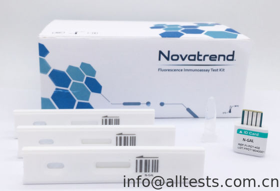 İyi bir fiyat. Novatrend Fluorescence Immunoassay Analyzer Tarafından Kullanıma Uygun Nötrofil jelatinaz ile ilişkili lipokalin (NGAL) çevrimiçi