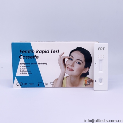 Good price Tam Kanda Yüksek Kapitone Ferritin Hızlı Teşhis Testi Kaseti çevrimiçi