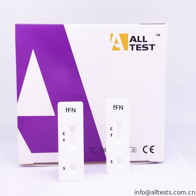 Good price CE Evde Fetal fibroneksiyon Hızlı Teşhis Test Kitleri Grip Testi Kitleri Profesyonel çevrimiçi