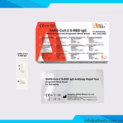 Good price SARS-CoV-2 S-RBD IgG Antikor Hızlı Testi Covid-19 Antikor Testi çevrimiçi