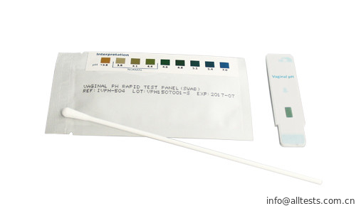 Good price AllTest Yarı - Kantitatif Tayin Vajinal pH Hızlı Test Paneli IVPH-504 çevrimiçi