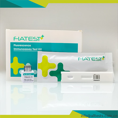 Good price D2+D3 D Vitamini Testi Kaset Serum / Plazma Floresan İmmünoassay Yöntemi çevrimiçi