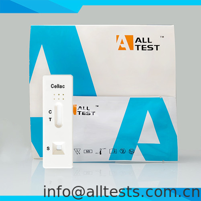 Good price Çölyakik Hızlı Test Kaseti (Tam Kan/Serum/Plazma) enfeksiyon hastalığı testi Yüksek hassasiyet çevrimiçi