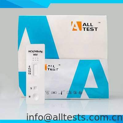 Good price HCV HBsAg ve HIV için hassas bulaşıcı hastalık testi Yüksek doğruluk 15 dakika içinde hızlı sonuçlar çevrimiçi