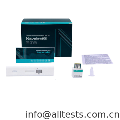 Good price Tiroid fonksiyonu için T4 Diagnostik Marker Floresans Immunoassay Test kaseti çevrimiçi
