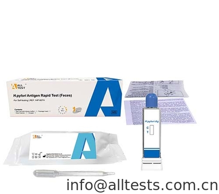 Good price Enfeksiyon Hastalığı Testleri H. pylori teşhisi Helicobacter pylori enfeksiyonu Antijen testi kendi kendini test etmek çevrimiçi