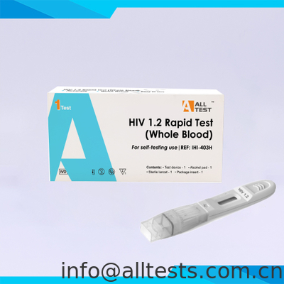İyi bir fiyat. IHI-403H - HIV 1.2 Hızlı Test (kendi kendine test için)--HIV tespiti için çevrimiçi