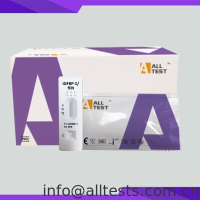 İyi bir fiyat. FIF-502 -- iGFBP-1 and fFN Rapid Test (Vaginal Secretion) With CE Certification çevrimiçi