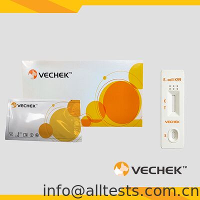 İyi bir fiyat. Sığır E.coli Antijen Hızlı Test Kaseti 10 Dakika Okuma Süresi Yüksek Doğruluk Basit İşleme çevrimiçi