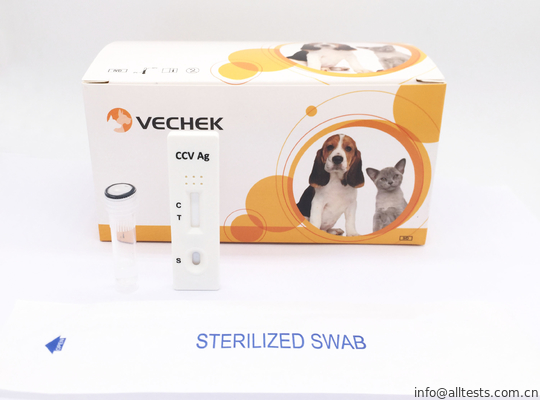 Good price Canine Coronavirus (Ccv) Antijen Hızlı Test Kitleri, Sandviç Formatına Dayalı Kolay ve Kullanışlı çevrimiçi