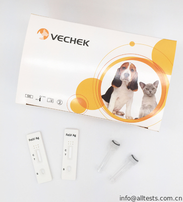 Good price Feline Lösemi Virüsü Ag Testi, Yüksek Kararlılıklı Hızlı Test Kitleri çevrimiçi