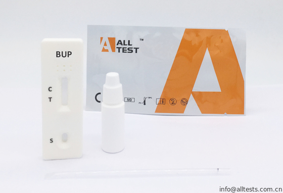 Good price 5ng / ml BUP İlaç Suistimali Hızlı Test Kiti Buprenorfin% 99 Spesifiklik Tam kanda / serum / plazma çevrimiçi