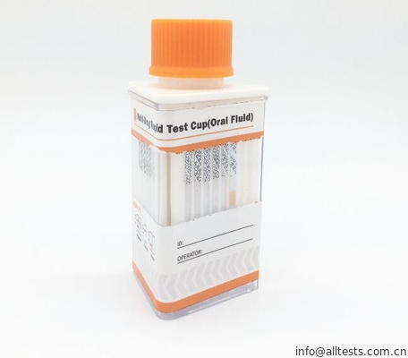 Good price Uyuşturucu Suistimali Teşhisi Çok İlaçlı Hızlı Test Cihazı C - Oral Sıvı CE Belgeli çevrimiçi
