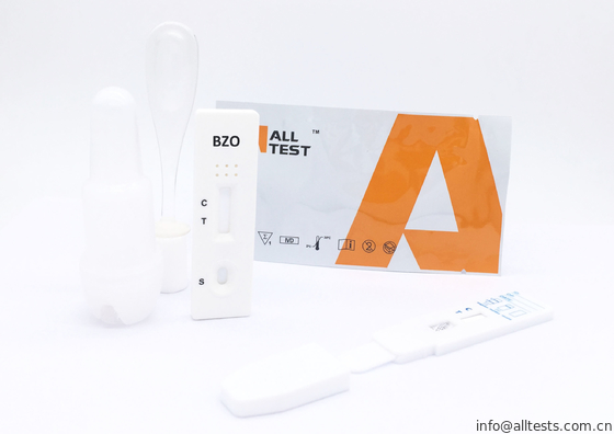 Good price Oral Sıvı Madde Bağımlılığı Teşhisi BZO Benzodiazepin Reaktif Testi Yüksek Hassasiyet çevrimiçi