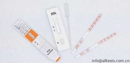 Good price Yüksek Nitelikli Uyuşturucu Bağımlılığı Test Kiti ZOL Hızlı Test Kaseti / Dipstick / İdrar Paneli çevrimiçi
