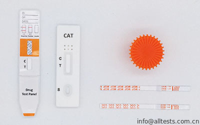 Good price 150 ng / ml Yüksek Hassas ve CE Sertifikalı Hızlı Teşhis Test Kitleri CAT Hızlı Test Dipstick / Kaset / Panel, İdrarda çevrimiçi
