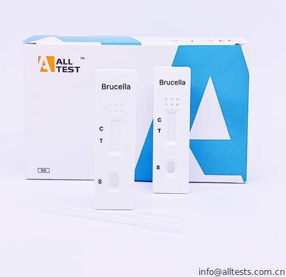 Good price Yüksek Hassasiyet ile Brucella Abortus Antijen Hızlı Teşhis Test Kitleri çevrimiçi
