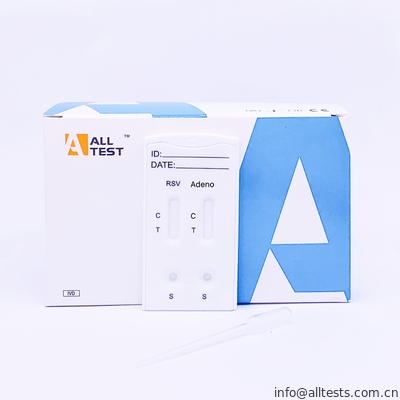 Good price Kullanışlı Adenovirus & Rsv Combo Hızlı Test Kaseti, Diyagnostik Test Kiti Ce Onaylı çevrimiçi