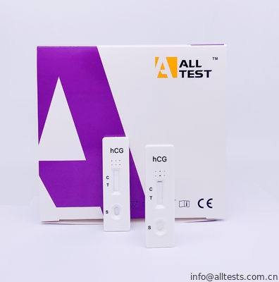 Good price Bir Adım Uygun Test Kaseti% 99,8 HCG Yüksek Hassasiyetli Bir Adım Gebelik çevrimiçi