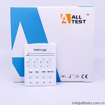 Good price AllTest TORCH IgG Combo Hızlı Test Kaseti ITOG -445 24 ay Raf Süresi çevrimiçi