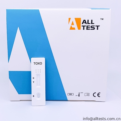 Good price İnsan tam kan için Yüksek Hassasiyet Toxo IgM Hızlı Test Kaseti Hızlı Test Kitleri çevrimiçi
