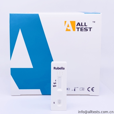 Good price IgG ve IgM Antikorlarının Rubella'ya Kalitatif Tespiti İçin AllTest Hızlı Test Kitleri çevrimiçi