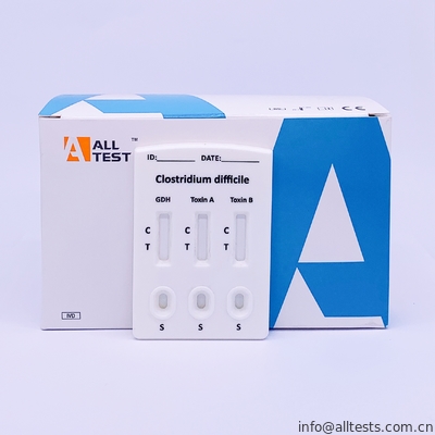Good price Clostridium difficile GDH + Toksin A + B Kombo Hızlı Test Kaseti Dışkı çevrimiçi