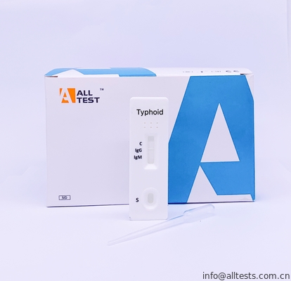 Good price Hızlı Test Kitleri Yanal Akış İmmünokromatografik Testler Tifo Hızlı Test Kaseti (Serum / Plazma) çevrimiçi