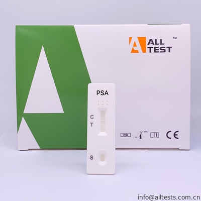 Good price Tıbbi Tanı Prostat spesifik antijen (PSA) CE0123 ile Prostat Kanseri Riski İçin Kalitatif Hızlı Test Kitleri çevrimiçi