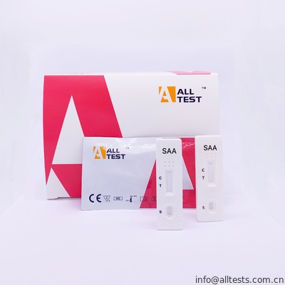 Good price Hızlı Okuma SAA Hızlı Test Kaseti, Hızlı Teşhis Test Kitleri CE Onaylandı çevrimiçi