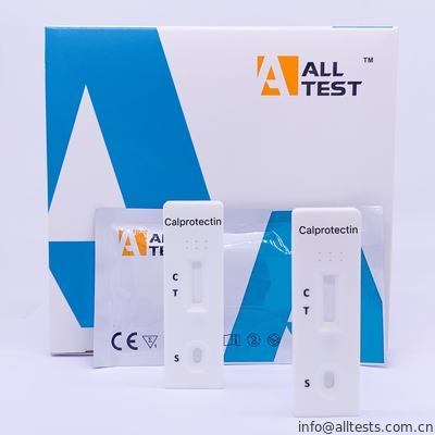 Good price CE Belgeli Calprotectin yanal akış testi şeritleri İnsan Dışkısında Hızlı Test Kaseti çevrimiçi
