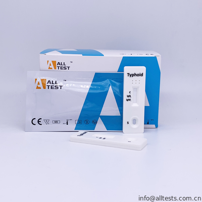 Good price IgM / IgG Tifo Hızlı Test Kitleri Renkli Çizgi ile% 96,5 Doğruluk (Tam Kan / Serum / Plazma) çevrimiçi