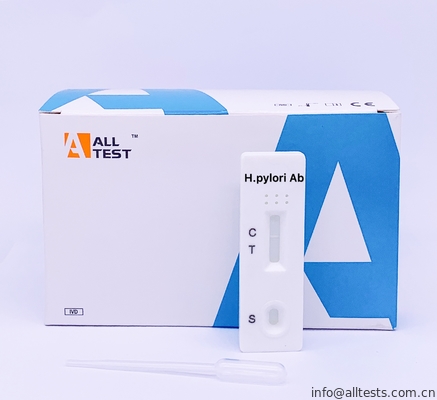 Good price H. pylori Antikorlu Hızlı Test Kaseti (Tam Kan / Serum / Plazma) CE ile çevrimiçi